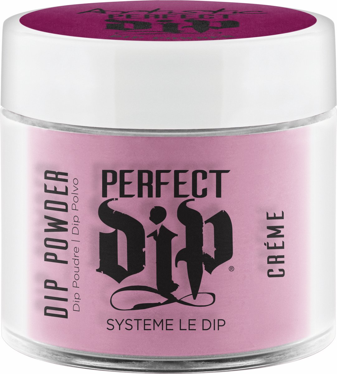 Goedkoopste Artistic Nail Design Perfect Dip Poeder 'NIGHT CAP' (Donker Fuchsia Crème