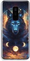 Case Company® - Hoesje geschikt voor Samsung Galaxy S9 Plus hoesje - Wolf Dreamcatcher - Soft Cover Telefoonhoesje - Bescherming aan alle Kanten en Schermrand