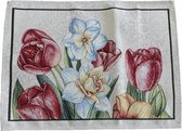 Placemat - Gobelinstof - Lady Tulip - Tulpen - Loper 35 x 45 cm