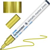 Schneider metallic marker - Paint-it 011 - 2mm - geel metallic - S-ML01101063