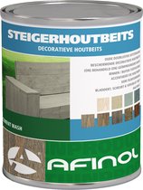 Afinol Steigerhoutbeits Cement Wash 750 ml - Steigerhout Beits - 9 Trendy Kleuren - Steigerhout beschermen - Beschermt tegen vocht