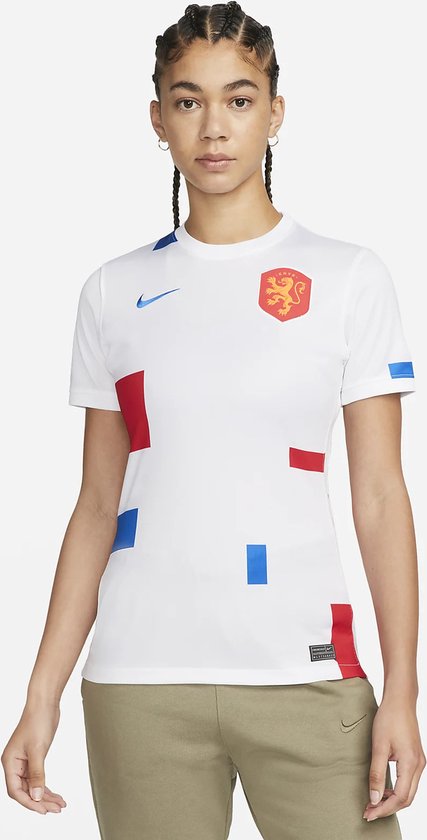 Maillot de football Nike Nederland 2021 Stadium Away pour Femme - Wit - Taille XL