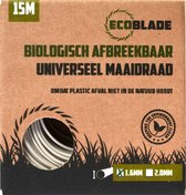 EcoBlade - biologisch afbreekbaar maaidraad / trimmerdraad / trimdraad / grastrimmerdraad - 1.6mm - 15 meter
