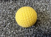 Midgetgolfballen - Per 12 verpakt - Geel - 40mm