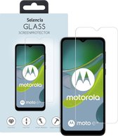 Selencia Screenprotector Geschikt voor Motorola Moto E13 Tempered Glass - Selencia Gehard Glas Screenprotector