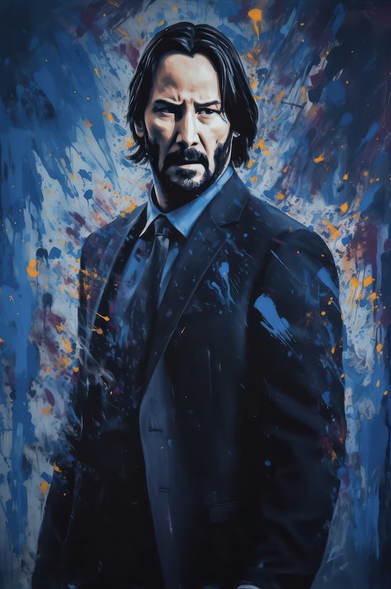 John Wick 4 John Wick Poster Portret Poster 51x71 Geschikt om