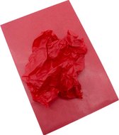 100 pièces A4 papier de soie rouge 210 300mm papier de soie papier de soie artisanat