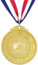 Akyol - bowling medaille goudkleuring - Bowling - beste bowler - bowling - kegels - sport - cadeau