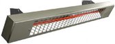 rvs coated infrarood heater 500 Watt voorzien van keramische verwarmingselementen, 1 fase aansluiting