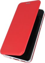 Slim Folio Case - Book Case Telefoonhoesje - Folio Flip Hoesje - Geschikt voor Samsung Galaxy S10 Lite - Rood