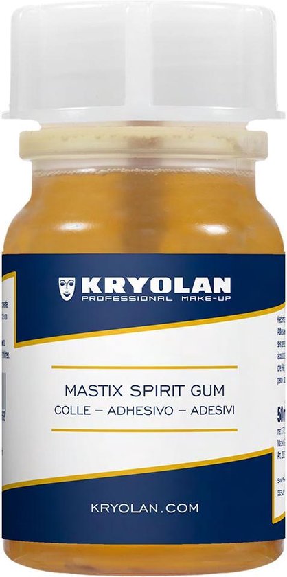 Kryolan Mastix Spirit Gum- watervaste Huidlijm 50 ml