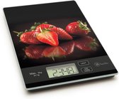 Vog&Arths - Digitale Precisie Keukenweegschaal – Weegschaal Keuken - 1gr -5kg -Tarra Functie - Zwart