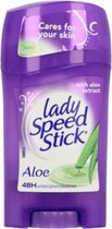 Lady Speed Stick Aloe Vera Deodorant Stick - Anti Transpirant Deo Stick met 48H Zweet Bescherming en Anti Witte Strepen - Deodorant Vrouw