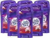 Lady Speed Stick Cool Fantasy Deodorant Stick - 48H Zweet Bescherming & Anti Witte Strepen - Populairste Anti Transpirant Deo Stick - Deodorant Vrouw - 6-Pack