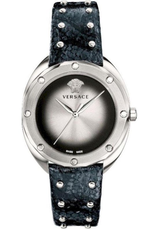 Versace Shadov Silver Black - VEBM0 0118 - Femme - Montre - Argent - 38 MM