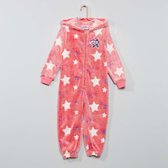 L.O.L Surprise onesie - Lichtroos - GLOW IN THE DARK - Maat 104 / 4 jaar