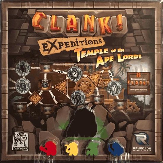 Afbeelding van het spel Clank! Expeditions: Temple of the Ape Lords