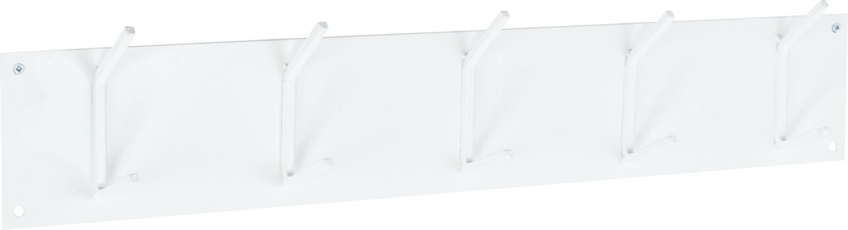 LOFT42 Factory Kapstok 5 Dubbele Haken - Metaal - Wit