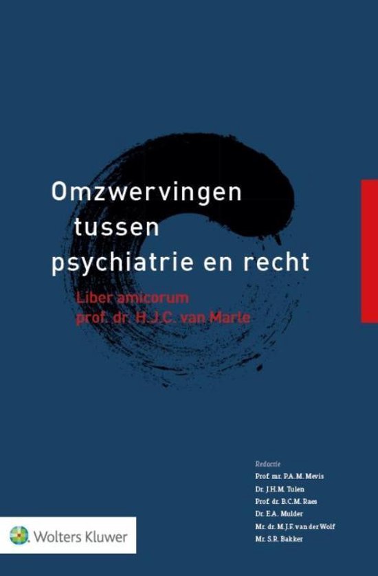 Omzwervingen tussen psychiatrie en recht - cover