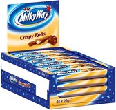 Milky Way Crispy Rolls - 24 x 25g