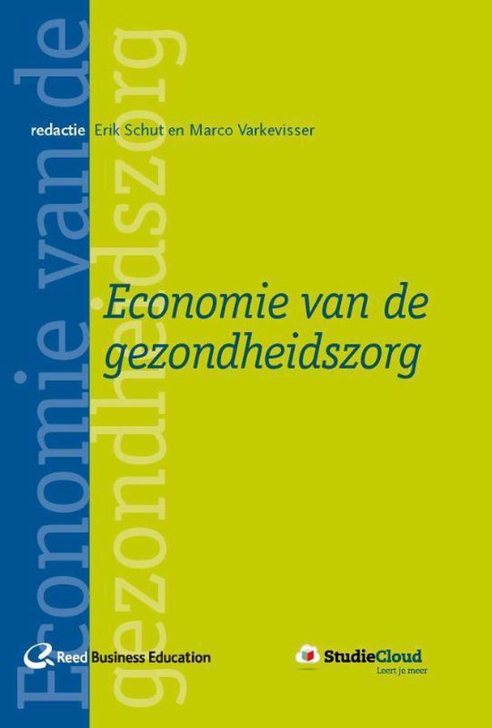 Economie van de gezondheidszorg - cover