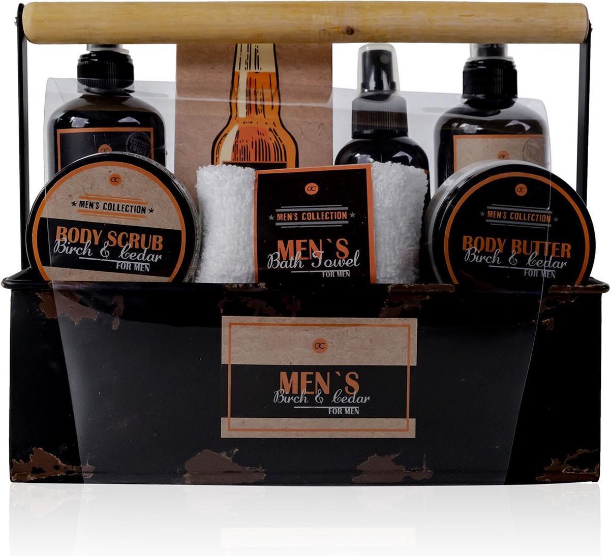 Cadeau voor man - Luxe mannen cadeaupakket - Men's Collection 7-delig - Prachtige geschenkset mannen