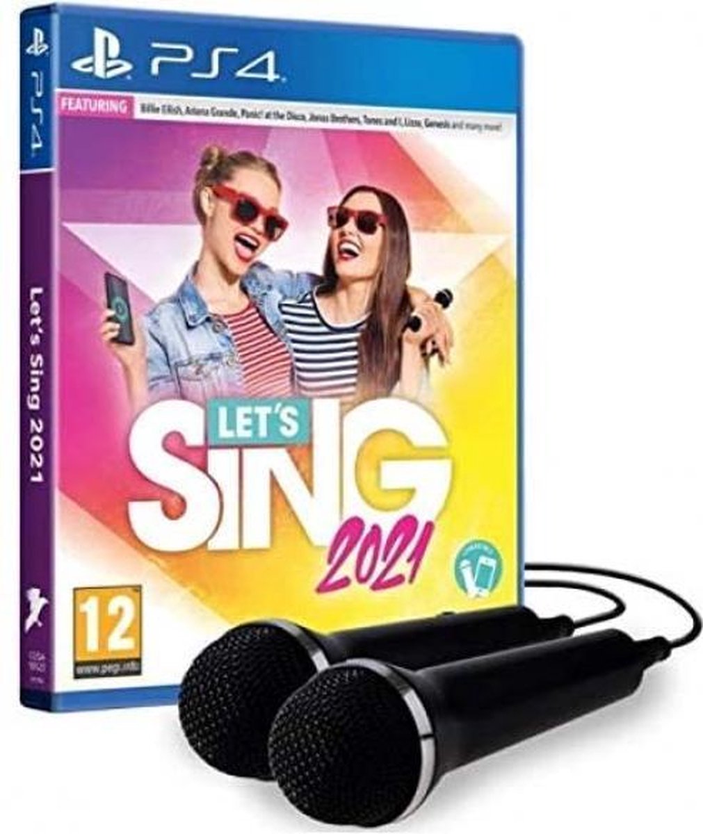 Let's Sing 2021 + 2 Microphones | Jeux | bol.com