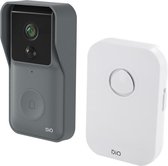 DiO DIOBELL-B02 – 100% draadloze Slimme Video deurbel met ontvanger -  Wifi + 433,92Mhz DiO 1.0