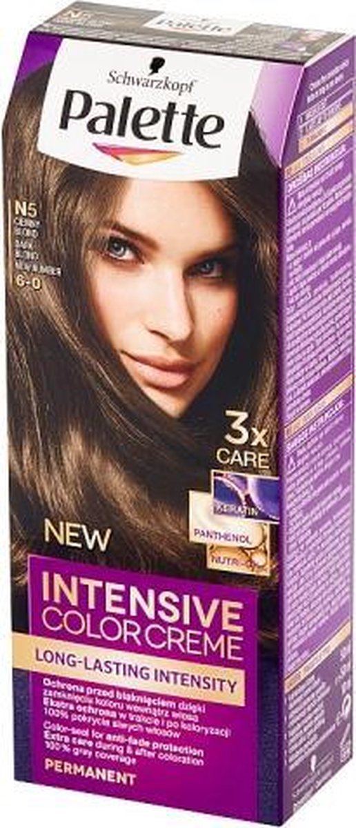 Palette - Intensive Color Creme Hair Colorant farba do włosów w kremie N5 Dark Blond