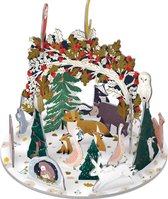 Adventskalender  & Slot Advent Calendar Paw prints in the snow
