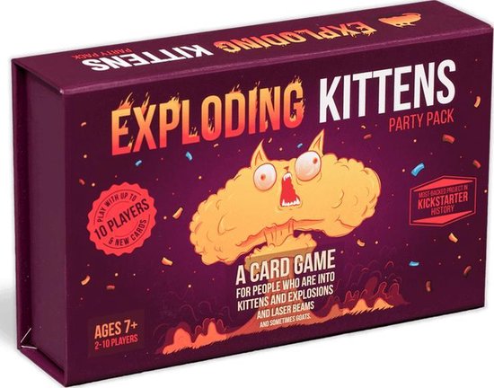 exploding kittens party pack expansion