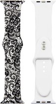 Print sport band - barok - Geschikt voor Apple Watch