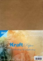 Joy! Crafts Kraft Papier A4 29,7x21 cm 25vl 002420/0203 300gr