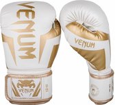 Venum Elite (Kick)Bokshandschoenen Wit Goud Kies hier uw maat Bokshandschoenen: 14 OZ