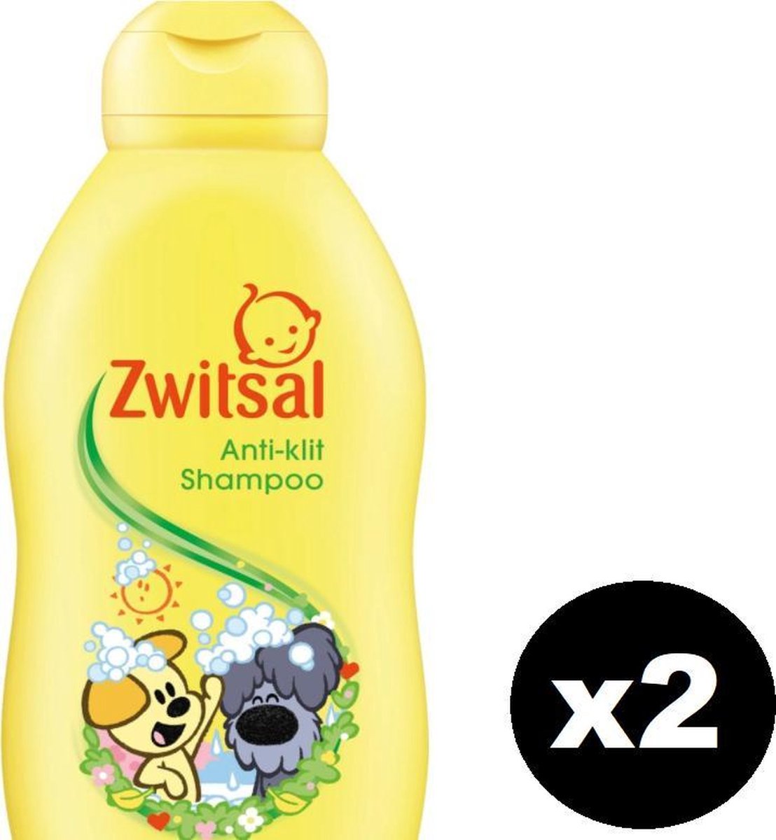 ZWITSAL Woezel & Pip Anti-klit Shampoo Baby - 200mlx2