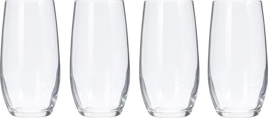 16x Sap glazen/drinkglazen/waterglazen 360 ml - Verzwaarde tumbler glazen