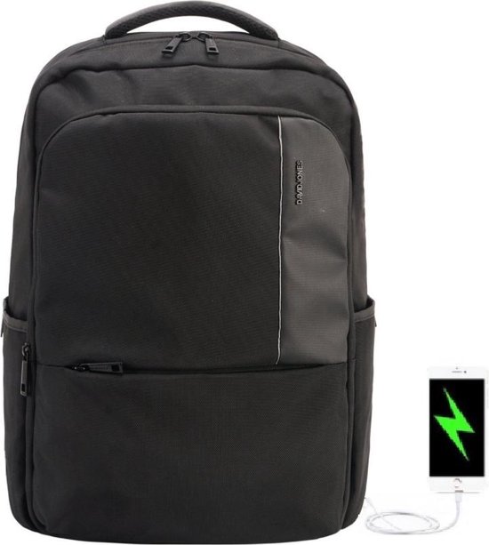 David Jones laptop rugtas met USB poort 15 .6 inch