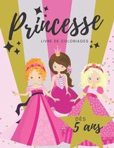 Livre de coloriage Princesse