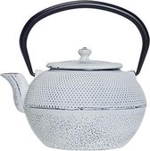 Shinto cream theepot - 1.2L - gietijzer - met filter