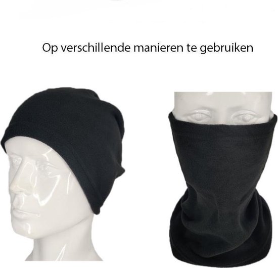 Nekwarmer Multicol Polar Fleece / Unisex Col Sjaal voor Dames en Heren /  Verstelbaar... | bol.com