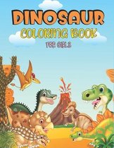 Dinosaur Coloring Book for Girls