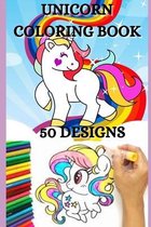 Unicorn Coloring Book 50 Designs