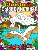 Christmas Color By Number Coloring book For Girls