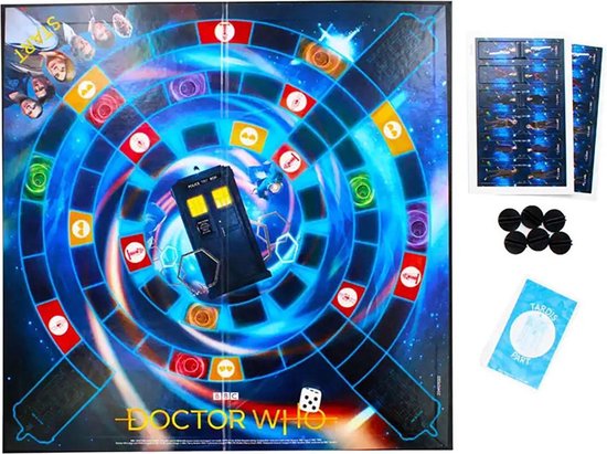 Thumbnail van een extra afbeelding van het spel BBC Doctor Who Race to the Tardis Board Game