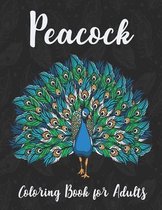 Peacock Coloring Book for Adults