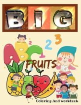 ABC 123 Fruits Coloring And workbook