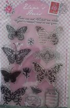 EC0119N MARIANNE DESIGN CLEAR STAMP BUTTERFLY