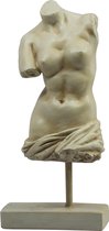 Authentic Models Beeld - Sculptuur Romeinse Vrouwelijke Torso - 29cm hoog
