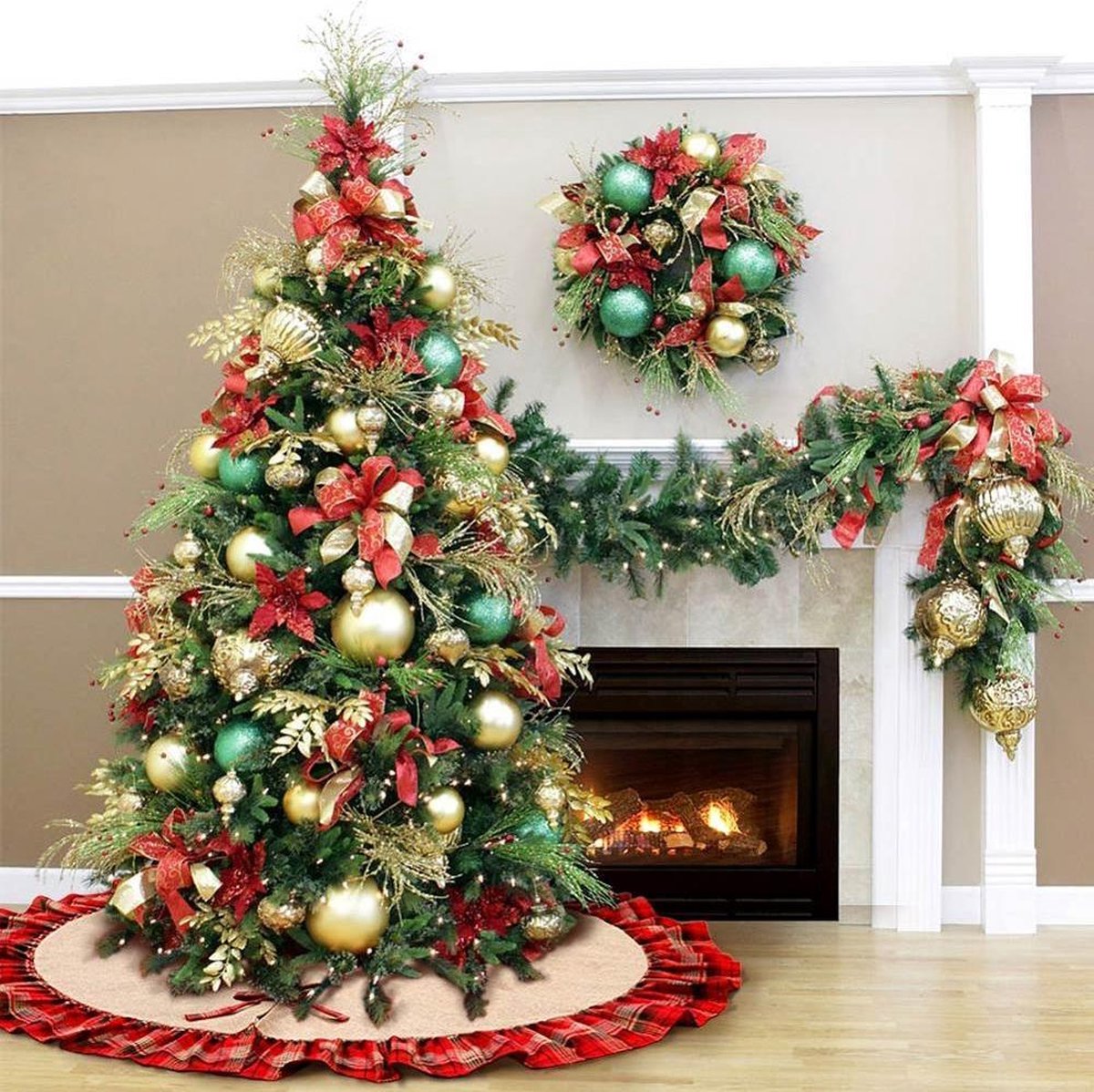 Kerstboom Rok Kerstkleed Diameter 122 cm