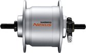 Naafdynamo Shimano Nexus DH-C3000-3N 3 Watt - 36 gaats - velgrem - zilver